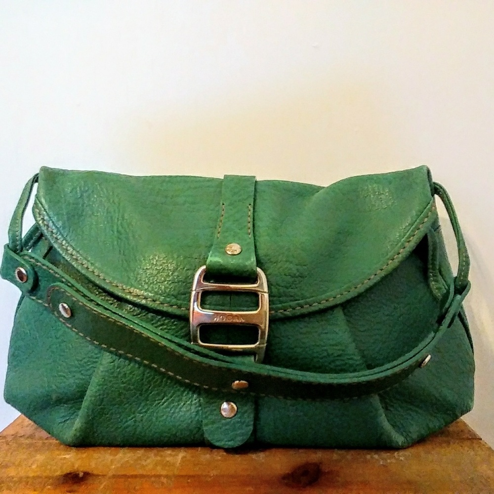 Hogan Pebbled Leather Hobo Bag - Picture 1 of 8